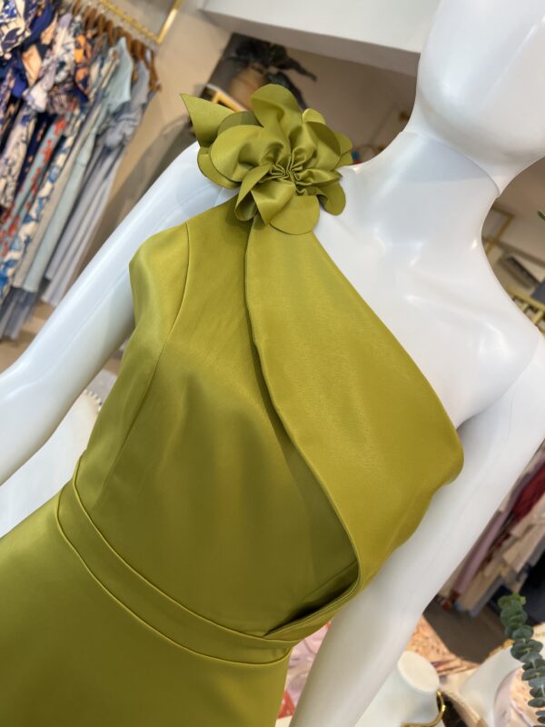 Vestido Selena en Pistacho
