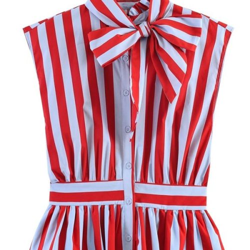 14923b66-e142-43ac-8d2d-2f199d59293e Camisa a Rayas con lazo