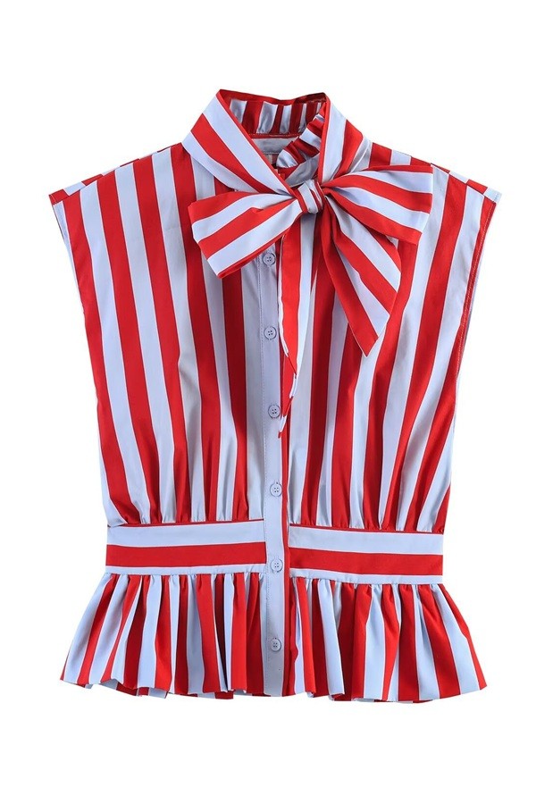 14923b66-e142-43ac-8d2d-2f199d59293e Camisa a Rayas con lazo