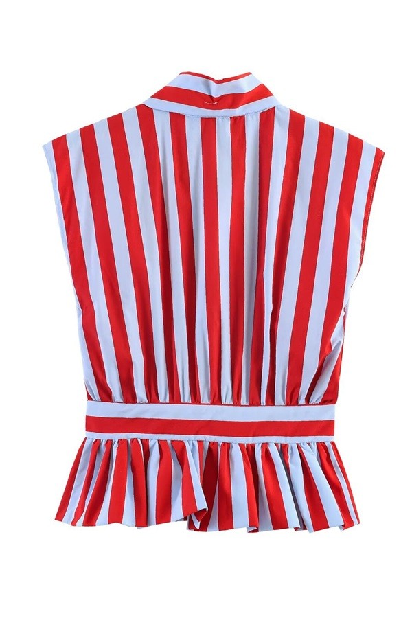 9d2f0f1b-bb9a-49ba-b8b6-5c8eb26d62b2 Camisa a Rayas con lazo